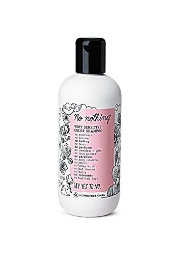 Product Cover No Nothing Very Sensitive Color Shampoo - 100% Vegan, Hypoallergenic, Fragrance Free, Paraben Free - 10.15 oz