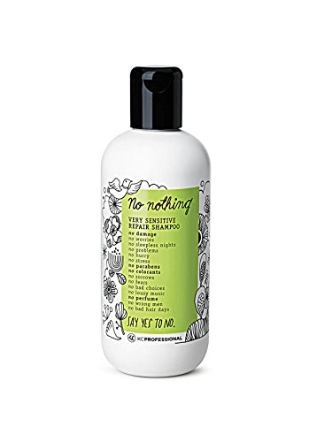 Product Cover 100% Vegan Repair Shampoo - Very Sensitive Hypoallergenic Shampoo Cleanses and Repairs Weak and Damaged Hair - Allergen Free, Fragrance Free, Paraben Free, Gluten Free, Unscented 10.15 oz