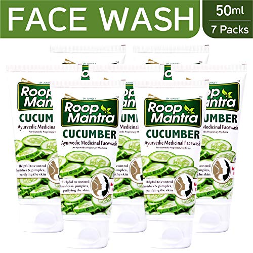 Product Cover Roop Mantra Cucumber Face Wash 50ml, Pack of 7