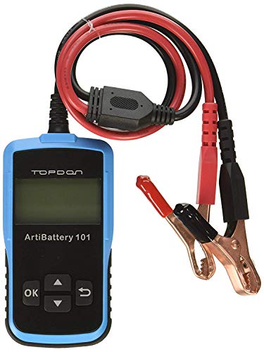 Product Cover Car Battery Tester,TT TOPDON AB101 Automotive Battery Load Tester on Cranking System，Charging System and Battery System with 100-2000 CCA for 12V Car and Light Truck