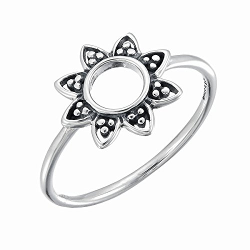 Product Cover Boma Jewelry Sterling Silver Balinese Style Sunflower Ring, Size 5