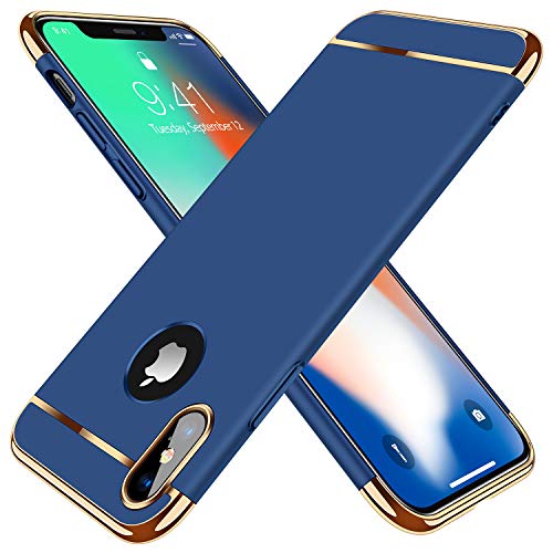 Product Cover TORRAS Lock Series iPhone X Case, iPhone Xs Case, Thin 3 in 1 Hybrid Hard Plastic Matte Finish Slim Cover Anti-Scratch Phone Case for iPhone Xs/X 5.8