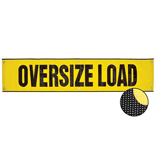 Product Cover VULCAN Mesh Oversize Load Banner with Grommets - 18 Inch x 84 Inch