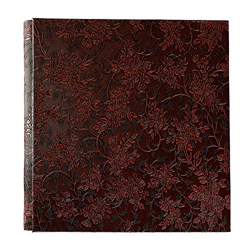 Product Cover Xerhnan Leather Cover Photo Album 600 Pockets Hold 4x6 Photos.(Grape Flower)