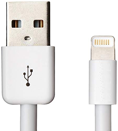 Product Cover Aine Fast lightning USB Data Charging Cable for iPhone, iPad Air, iPad mini, iPod nano and iPod Touch (White)
