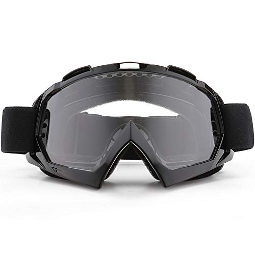 Product Cover SPOSUNE Motorcycle Goggles, ATV Dirt Bike Off Road Racing MX Riding Goggle Anti-Scratch Dustproof Bendable UV400 Eyewear with Padded Soft Thick Foam,Adjustable Strap for Adults' Cycling Motocross