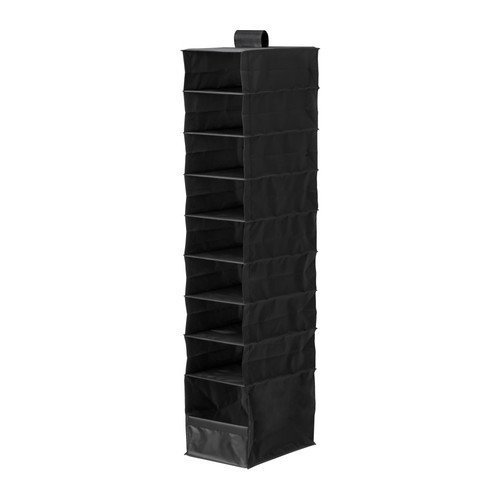 Product Cover IKEA 603.062.72 SKUBB Hanging Organizer with 9 Compartments, Black