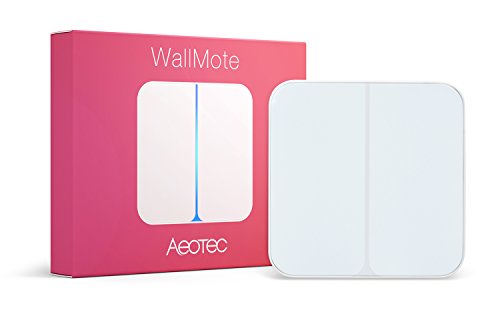 Product Cover Aeotec WallMote, Z-Wave Plus wireless wall switch, 2 button, 8 scene remote control