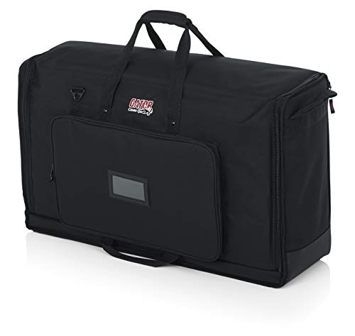 Product Cover Gator Cases Padded Nylon Dual Carry Tote Bag for Transporting (2) LCD Screens, Monitors and TVs Between 27