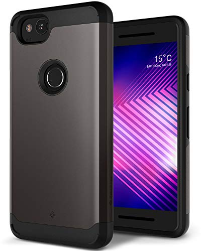 Product Cover Caseology Legion for Google Pixel 2 Case (2017) - Reinforced Protection - Warm Gray