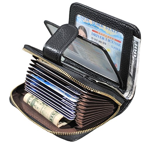 Product Cover Beurlike Women's RFID Credit Card Holder Organizer Case Leather Security Wallet