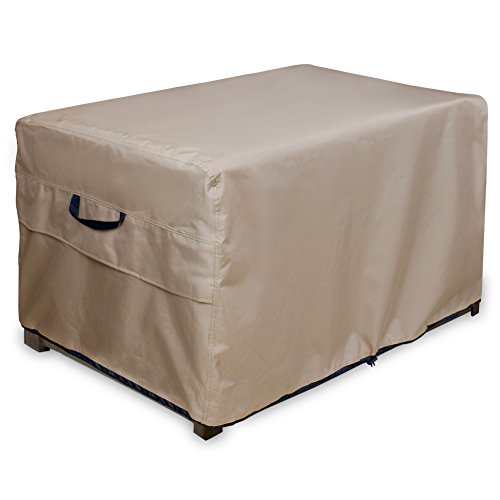 Product Cover ULTCOVER Patio Deck Box Storage Bench Cover - Waterproof Outdoor Coffee Table Cover and Ottoman Covers 64 x 30 inch