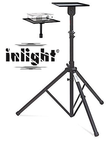 Product Cover Inlight Universal Projector Floor Stand - Adjustable Between 4-6 Feet Height from the Ground