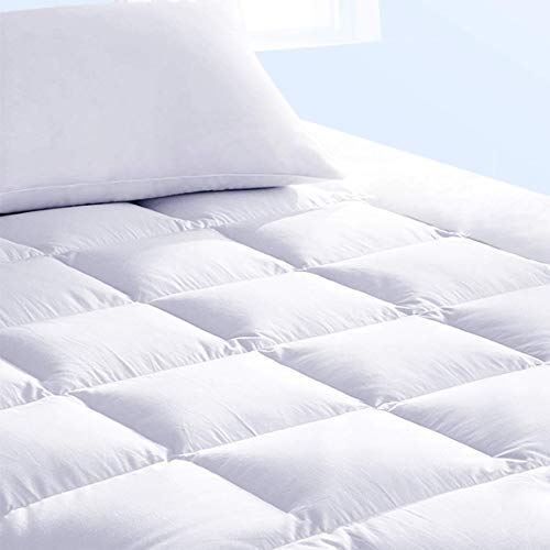 Product Cover Pure Brands Mattress Topper & Mattress Pad Protector in One - Quality Plush Luxury Down Alternative Pillow Top - Make Your Bed Luxurious - 18