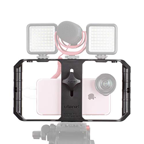 Product Cover ULANZI U Rig Pro Smartphone Video Rig, Filmmaking Case, Phone Video Stabilizer Grip Tripod Mount for Videomaker Film-Maker Video-grapher for iPhone Xs XS Max XR iPhone X 8 Plus Samsung