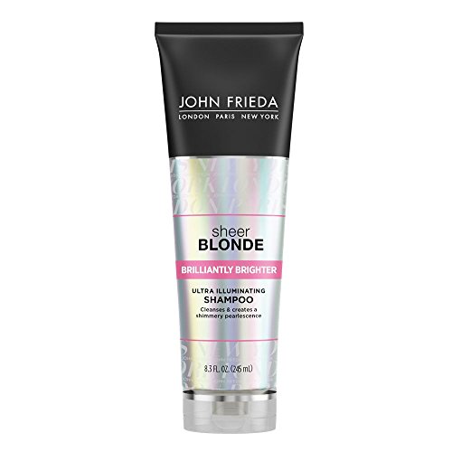 Product Cover John Frieda Sheer Blonde Brilliantly Brighter Ultra Illuminating Shampoo, 8.3 Ounces