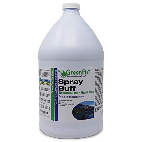 Product Cover GreenFist Spray Buff Restorer Renewing Floor Finish Wax Polisher Buffer[ Removes Surface Marks, Conditioned, Dry and Spotless Floors ], 1 Gallon