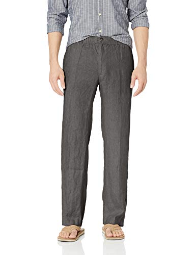 Product Cover Amazon Brand - 28 Palms Men's Relaxed-Fit 100% Linen Pant with Drawstring