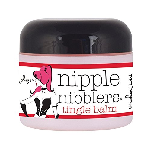 Product Cover Nipple Nibblers Tingle Balm, Belgian Strawberry, 1.25 Oz, Net Wt, Jar