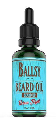 Product Cover BALLSY All-in-One Best Beard Oil Leave-In Conditioner - All Natural, Essential Oils Organic Argan & Jojoba Oil & More-Promotes Beard Growth, Softens, Strengthens - Best Beard Oil for Men