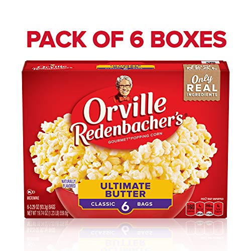 Product Cover Orvillle Redenbacher's Ultimate Butter Microwave Popcorn, 6 Packs (118.44 Ounces Total)