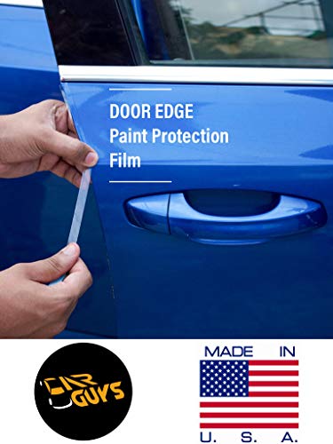 Product Cover Car Guys- Door Edge Guard Paint Protection Film Kit for All Cars- Saint Gobain PPF(1 cm x 92 cm, 4PCS)