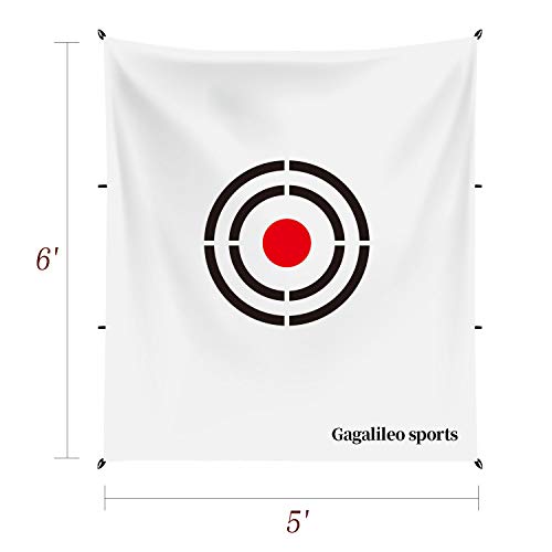 Product Cover Galileo Golf Target Golf Training Aids Practice Target Backyard Driving Backstop Circle Style Target 5x6FT