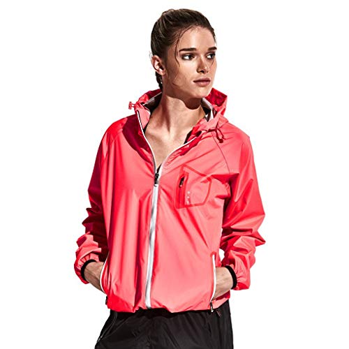 Product Cover HOTSUIT Sauna Suit Women Weight Loss Anti Rip Sweat Suits Workout Jacket, Pink, XL