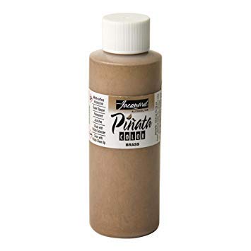 Product Cover Pinata Metallic Brass Alcohol Ink That by Jacquard, Professional and Versatile Ink That Produces Color-Saturated and Acid-Free Results, 4 Fluid Ounces, Made in The USA