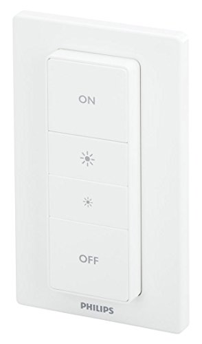Product Cover Philips Hue Smart Dimmer Switch with Remote (Requires Hue Hub, Installation-Free, Smart Home, Exclusively for Philips Hue Smart Bulbs)