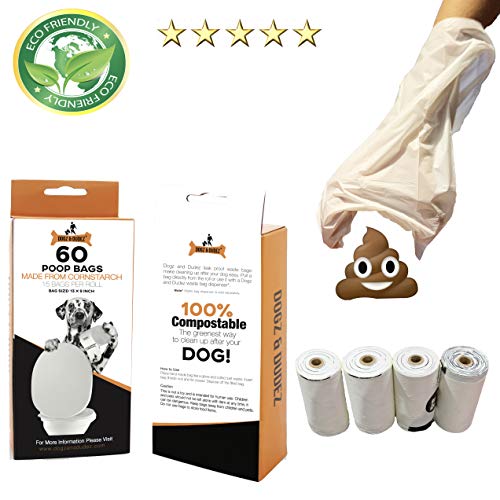 Product Cover Dogz & Dudez Poop Bag - Eco-friendly Degradable bags ... (Pack of One)