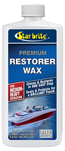 Product Cover Star brite Premium Restorer Wax - For Heavy to Medium Oxidation