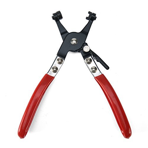 Product Cover Huoqi Auto Repair Tool Swivel Flat Band Hose Clamp Pliers Clamping Tool (Pack of 1PCS)
