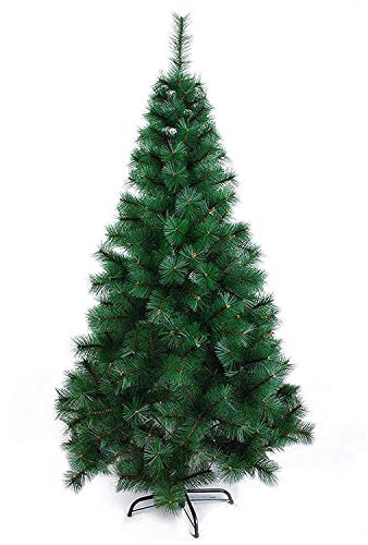 Product Cover Theme My Party Artificial 6ft Christmas Tree Xmas Pine Tree with Solid Metal Legs,Light Weight, Perfect for Christmas Decoration (Green, 6 FT)