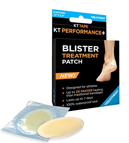 Product Cover KT Tape Performance+ Blister Treatment Patch, Waterproof Hydrocolloid Bandage, 2x Faster Healing than Bandages