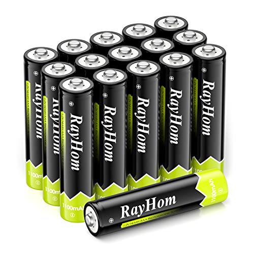 Product Cover RayHom AAA Rechargeable Batteries 1100mAh Ni-MH Battery (16 Pack)