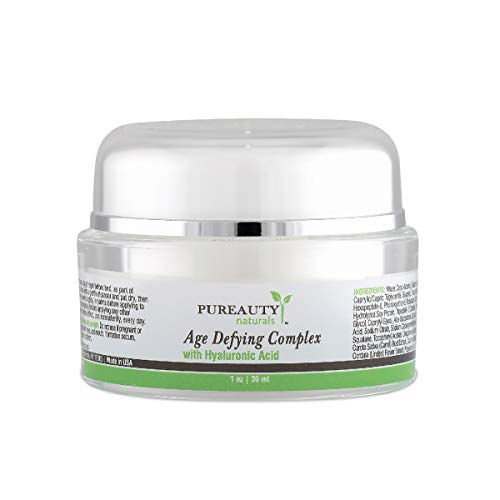 Product Cover Hyaluronic Acid Retinol Anti Aging Cream and Moisturizer To Help Reduce The Appearance of Wrinkles, Fine Lines, Dark Circles - Neck Firming, Tighten Your Face and Skin - Pureauty Naturals - 30ml