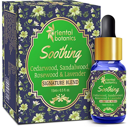 Product Cover Oriental Botanics Soothing Aroma Therapy Diffuser Oil (Cedarwood, Sandalwood, Rosewood & Lavender) - 15ml