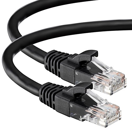 Product Cover Cat6 Ethernet Cable, 75 ft - RJ45, LAN, UTP CAT 6, Network, Patch, Internet Cable - 75 Feet