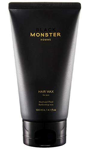 Product Cover BLACK MONSTER Hair Wax, Strong Hold and Matte Finish Pomade for Men Hairstyles, 4.1 Ounce