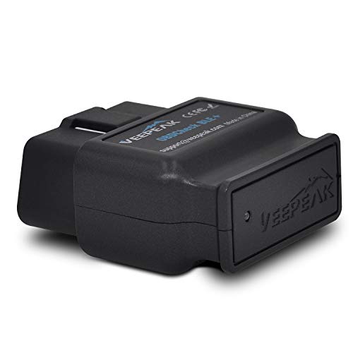 Product Cover Veepeak OBDCheck BLE+ Bluetooth 4.0 OBD2 Scanner for iOS & Android, Car Diagnostic Code Reader Scan Tool for Universal OBDII/EOBD Vehicles