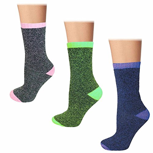 Product Cover Womens Heated Thermal Insulated Winter Sox Thermal Socks (3 Pair)