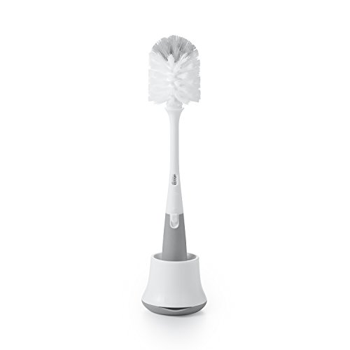 Product Cover OXO Tot Bottle Brush with Nipple Cleaner and Stand, Gray