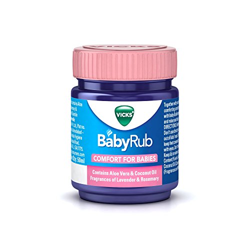 Product Cover Vicks BabyRub Soothing Vapour Ointment for Babies (50 ml - 1.7 oz) Made in India