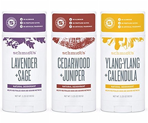 Product Cover Schmidts Schmidt's deodorant stick variety pack (lavender & sage, cedarwood & juniper, ylang-ylang & calendula)