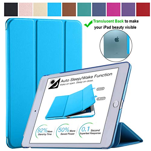 Product Cover DuraSafe Cases for iPad Air 1 Gen 2013-9.7 Inch [ A1474 A1475 ] Smart Cover - Blue (UltraSlim)