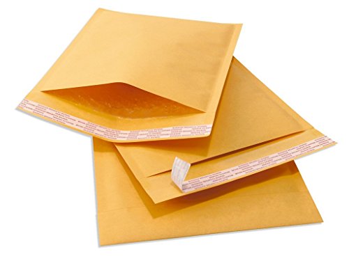 Product Cover Sales4Less #5 10.5x16 Inches Kraft Bubble Mailers Shipping Padded Envelopes Pack of 100