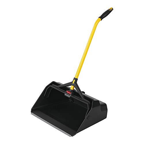 Product Cover Rubbermaid Commercial Maximizer Heavy Duty Stand Up Debris/Dust Pan, Yellow (2018781)