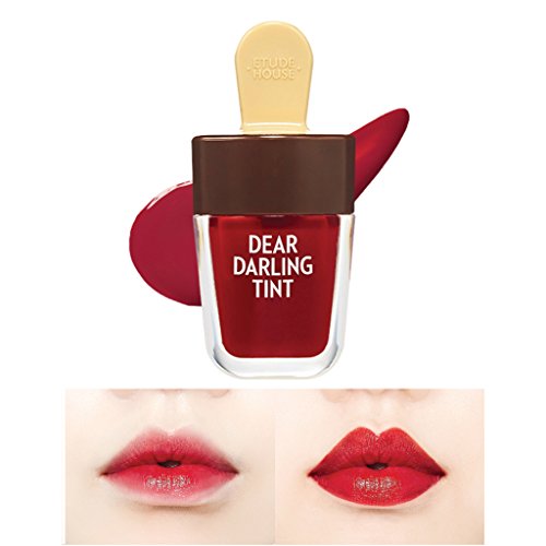 Product Cover ETUDE HOUSE Dear Darling Water Gel Tint 4.5g (RD308) - Long Lasting Vivid Lip Color Tint, Mineral & Vitamin Extracts Makes Lip Moist and Lively