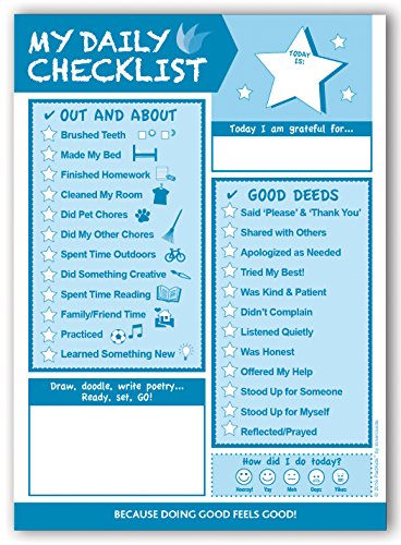 Product Cover Planning Pad for Kids by InnerGuide - Fun Daily Note Pad - Undated Daily Planner for Teaching Kids Life Skills by Inner Guide Planners
